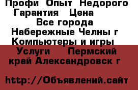 Профи. Опыт. Недорого. Гарантия › Цена ­ 100 - Все города, Набережные Челны г. Компьютеры и игры » Услуги   . Пермский край,Александровск г.